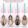 Nivofu Rizador Sin Calor para Cabello con Bandas de Goma