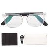 Smart Glasses Blue Light Blocking Hands Free Calling Magnetic Suction