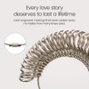 Meowoo Metal Ring Sizer Measuring Tool with Magnifier, Metal Ring