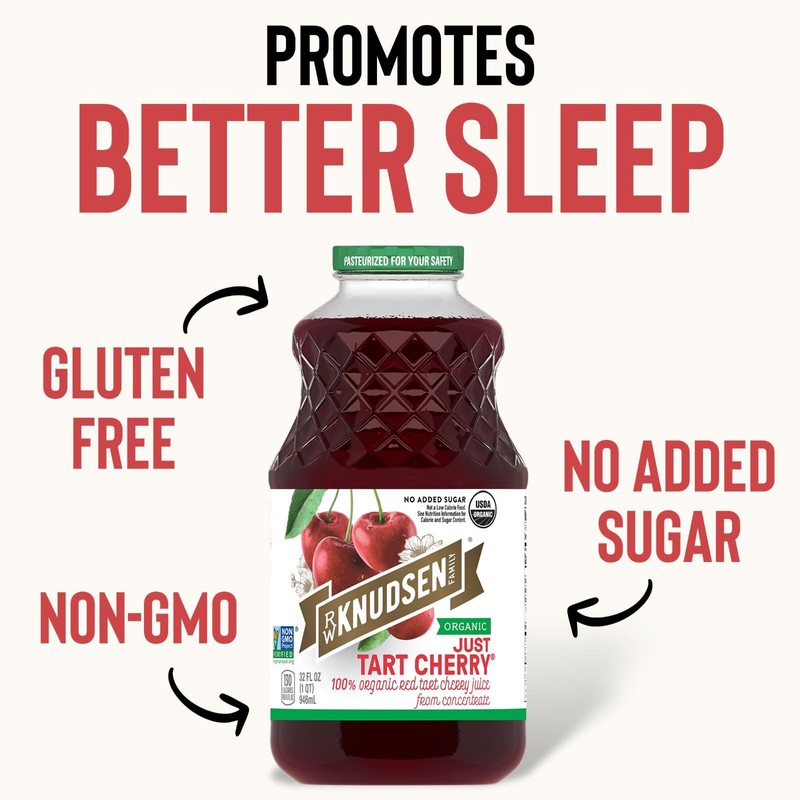 R.W. Knudsen Organic Just Tart Cherry Juice, 32 fl oz
