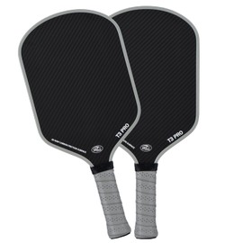 YYP Pickleball Paddle, USAPA Approved Raw Carbon Fiber Pickleball Paddles, High Grit & Spin, 16MM Polypropylene Honeycomb Core for Professional Players (2PCS)