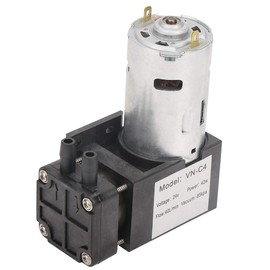 Mini Vacuum Pump -85kPa,DC24V VN-C4 40L/min Small Oil-Less Oil-Free Vacuum Pump for Gas Air,for Disinfection Equipment, Vacuum adsorption Automation Equipment