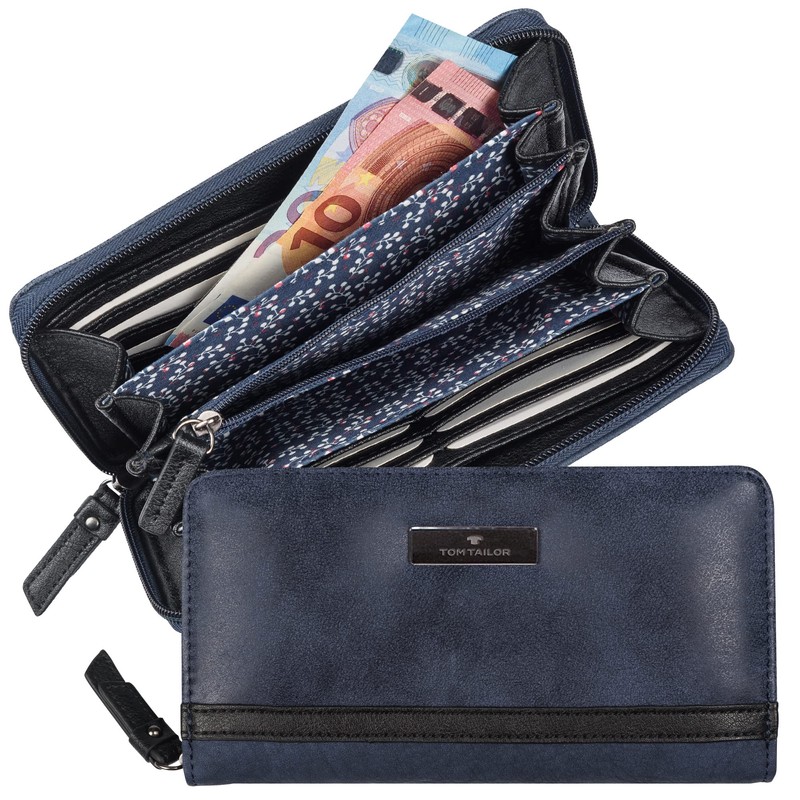 Tom Tailor. (Elin) - blue, size: 2.5x10.5x20 cm (B x