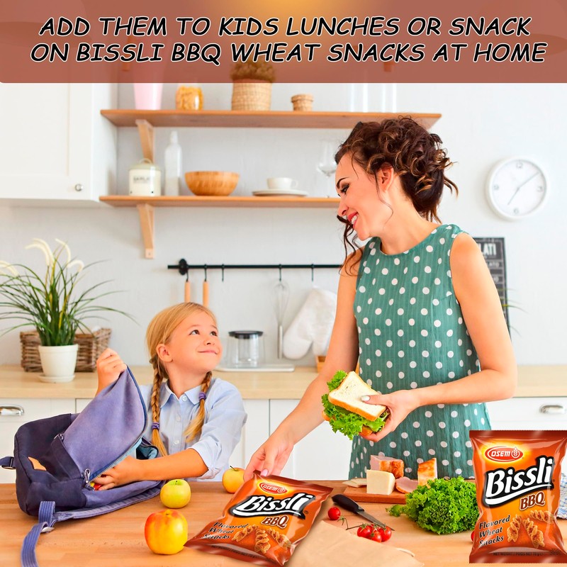 Osem Bissli BBQ Flavored Crunchy Wheat Snack -No Food Coloring