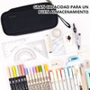 Estuche para Lapices de Gran Capacidad, SHANDABULIU Estuche Lapicera Multifuncional