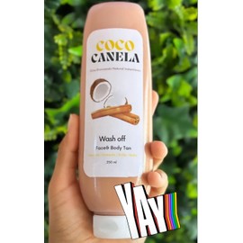 Coco Canela | Glow Bronceado Natural Instantáneo, Crema humectante facial y coporal con efecto bronceador, no mancha, cruelty free, ingredientes naturales