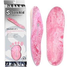 SoleAid XT I Performance Insoles - Medium flex arch support with dual density shock absorbing foam - orthotic shoe inserts for athletic and daily life on your feet (Women 10-10.5 / Men 8-8.5)