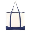 22" Open Top Heavy Duty Deluxe Tote Bag with Outer