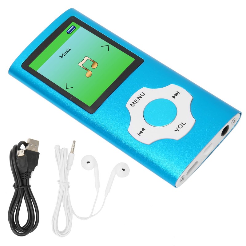 MP3 Player with FM Radio and Voice Recording, 1.8 Inch