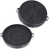 2-Pack Carbon Charcoal Filter 210mm & 32mm for Bosch Neff