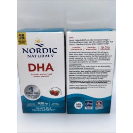 Nordic Naturals 2 Nordic Natural DHA Brain & Nervous System Support. Strawberry