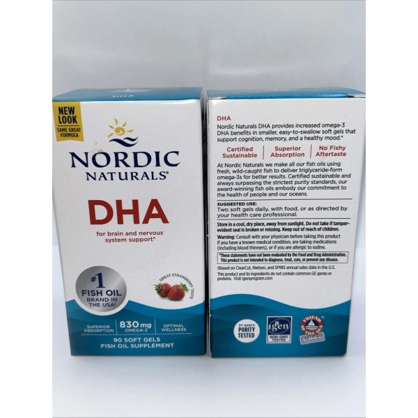 Nordic Naturals 2 Nordic Natural DHA Brain & Nervous System