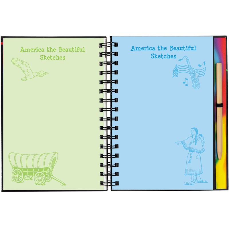 Scratch & Sketch America (Trace Along)