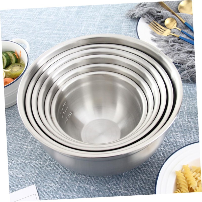 Zerodeko Anti-Rust Egg Beating Pot Fruit Bowl Salad Mixing Bowl