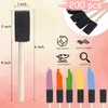 200 Pcs Foam Brush, 1” Foam Paint Brushes, Bulk Sponge