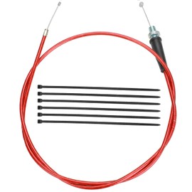 YOXUFA 50 inch Throttle Cable for Predator 79cc 97cc 196cc 212cc 2.5hp Baja Doodle Bug DB30 Warrior Heat MB200 Coleman CT100U CT200U CT200U-EX Motovox MBX10 Monster Moto MMB80 Mini Bike Go Kart