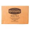 Community Coffee Pre-Measured Iced Tea Filter Packs for 3 Gallon