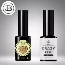 Jinbi 그라시아 진비 지젤리 베이스 크레이지 소프트 탑젤 세트 [（단품）지젤리 베이스젤] Gracia Jinbi Gisele Base Crazy Soft Top Gel Set [(Single Item) Gisele Base Gel]