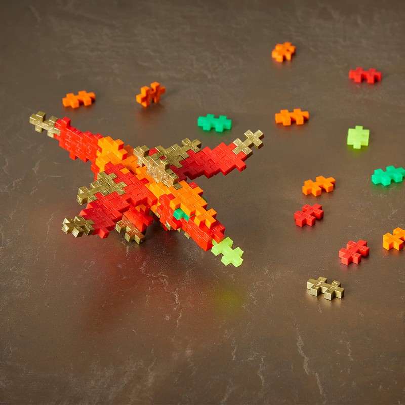 Plus-Plus Dragon - 100 pieces - Creative Play, Building Blocks,