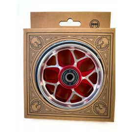 Phoenix F8 Alloy Core Wheel 110mm ABEC-9 bearings - Red/Black - NEW