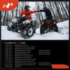 A-Premium Electric Fuel Pump for ATV Compatible with Honda TRX420