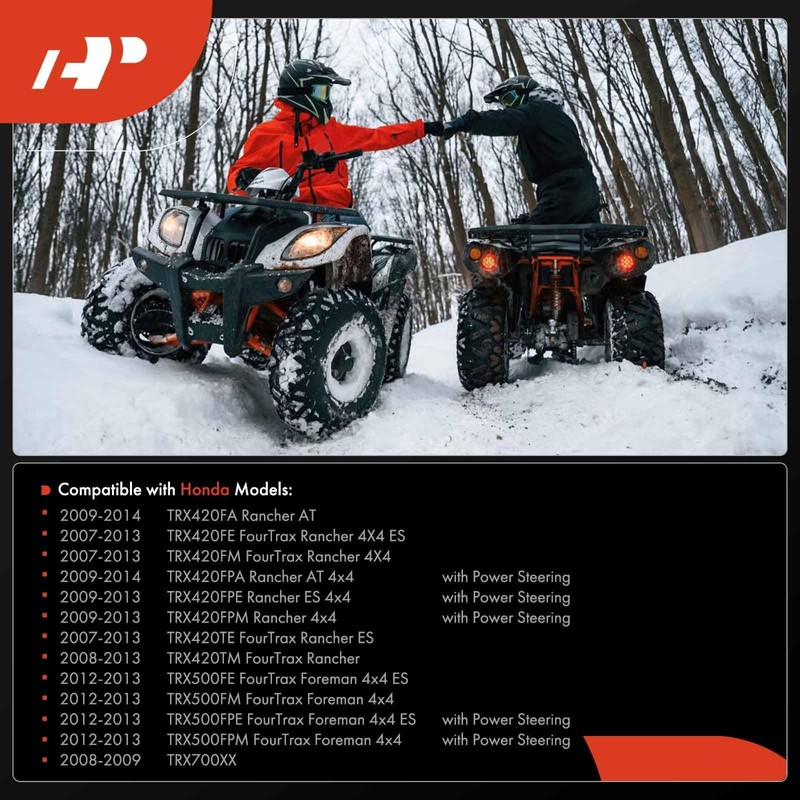 A-Premium Electric Fuel Pump for ATV Compatible with Honda TRX420