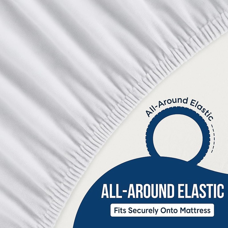 Shaaz Threads Waterproof Mattress Protector – Twin – Soft &