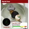 Propane Refill Adapter Hose with Gauge & Control Valve! Extend,
