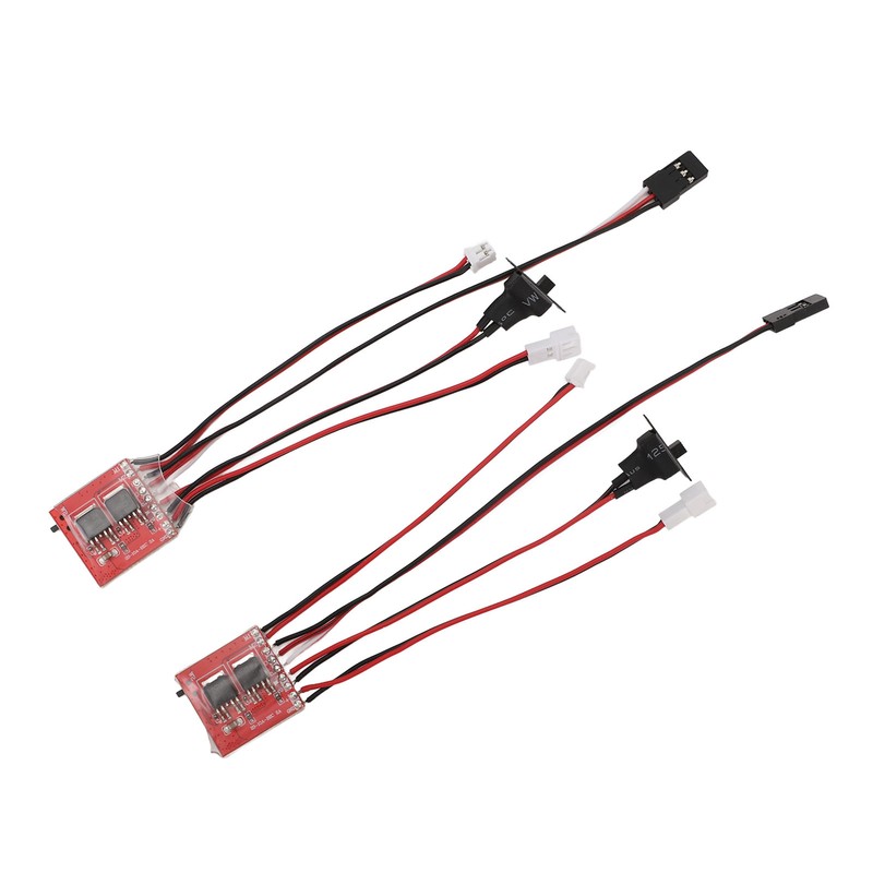 2pcs 30A Micro Brushed ESC Winch Control Bidirectional ESC Speed