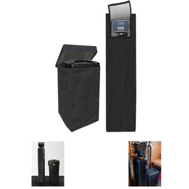 CHENGNAN Water Softener Cover for Outside Units,Brine Tank Cover(16’’D×35’’H)+Filter Tank Cover(11.4’’D×55’’H),Cover for Water Softener,Water Softener Cover Waterproof,Water Softener Cover Outdoor