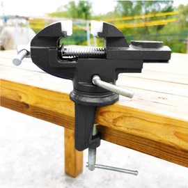 MYTEC Mini Home Vise, nylon jaws Clamp-On Vise, 2.0" black