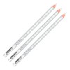Kit 3 Pzas Lapiz Delineador Tono Blanco Mate Maquillaje Blanco