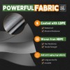 RAINDEWAY Tarps Heavy Duty Waterproof 15x15 Feet, 10Mil Multipurpose Poly
