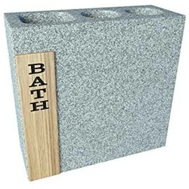 Sandstone Collection Bath Series Toothbrush Toothpaste Holder Bathroom Stone