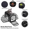 MASKEYON TSA Airline Approved Large Pet Travel Carrier,4 Sides Expandable