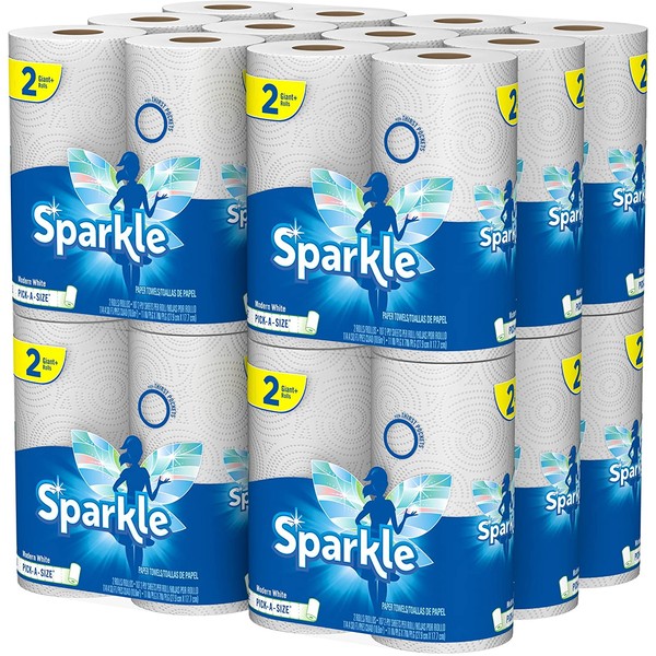 Sparkle Paper Towels, 2 Rolls (Pack of 24)