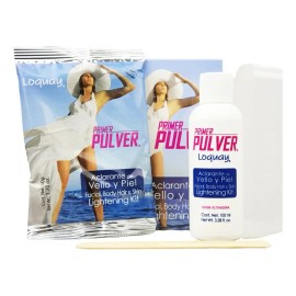 Kit Aclarante De Vello Y Piel Axilas Genital Rodillas Loquay