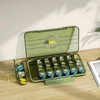 Medication Lock Box with Combination Lock, 12 x7.6 x7.8 inches