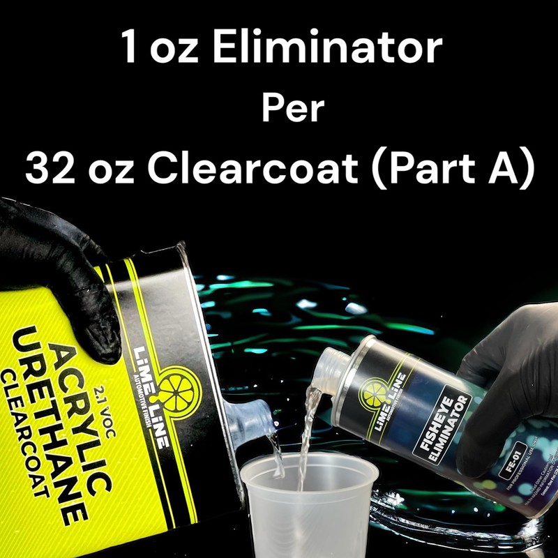 LiME LiNE Fish Eye Eliminator: Crater Remover: Automotive Clearcoat Additive