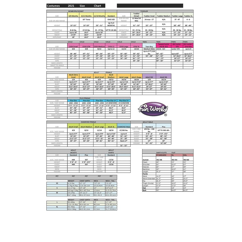 Fun World Peanut Butter And Jelly Adult Costume Set