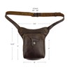 Hide & Drink, Essential Waist Bag Handmade from Full Grain