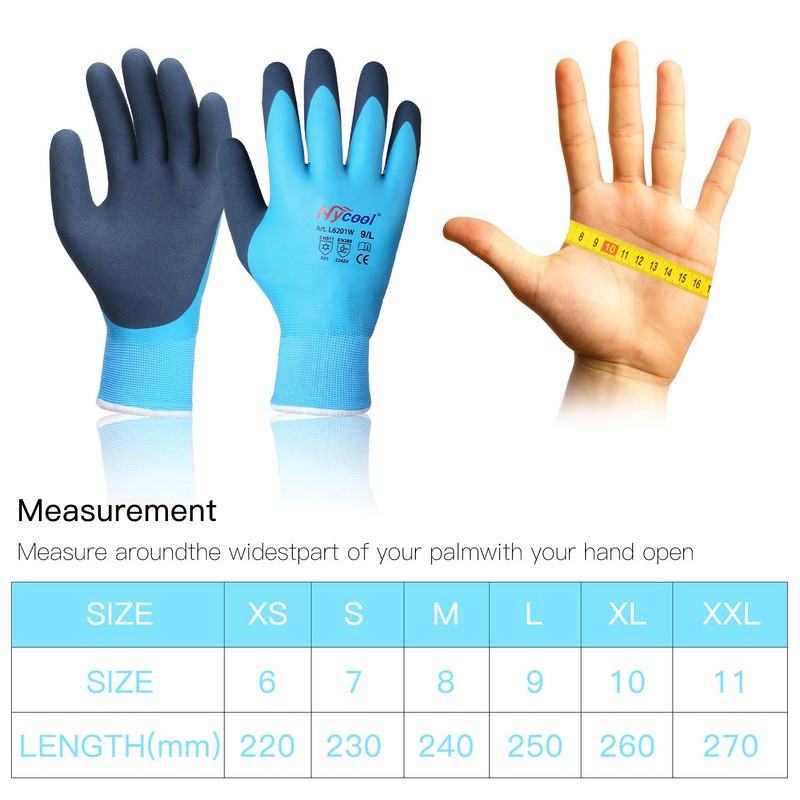 Work Gloves, Winter, Waterproof – DS Safety, Thermal, Warm, Assembly,
