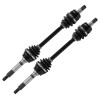 Caltric Front CV Joint Axle For Kawasaki Mule 610 KAF400