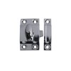 Chrome Turn Catches Harmac House® 2 Pack Twist Door Locks