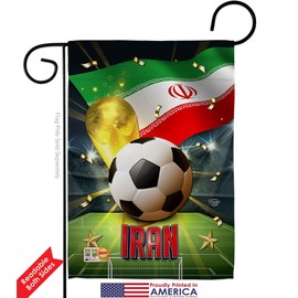 Ornament Collection FIFA World Cup Iran 2 Pcs Banner Room Wall Art Flag Patio Lawn Garden Outdoor Decorations Indoor Tapestry Yard Signs Team Qatar Trophy Soccer Game Football Gifts