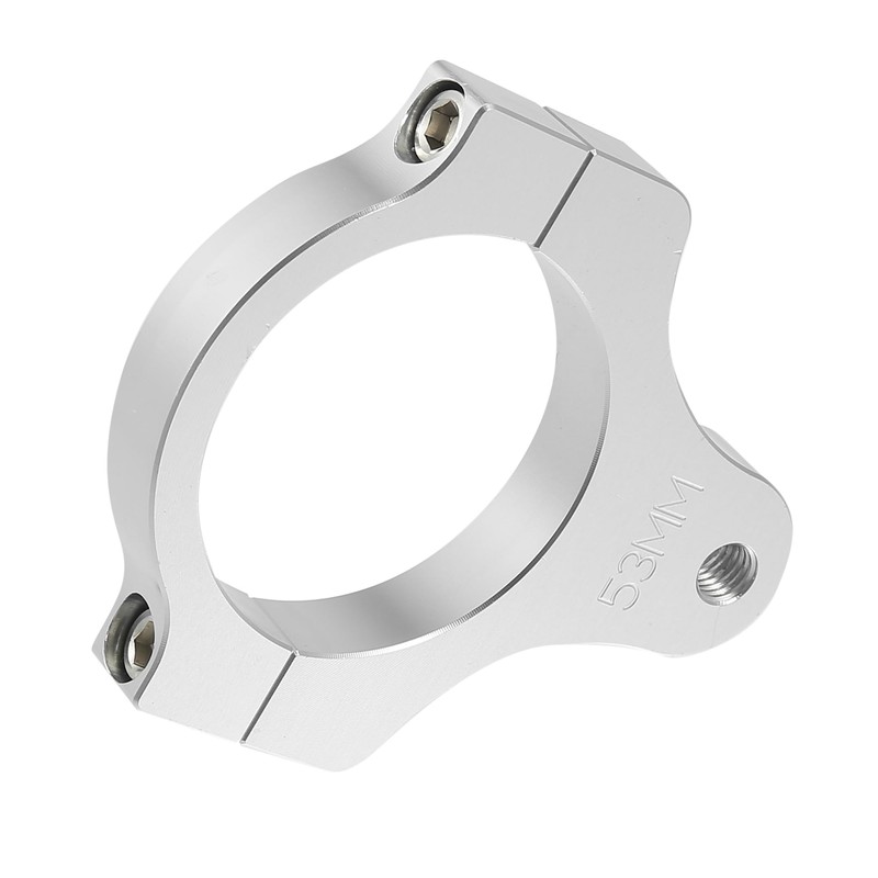Motoforti CNC Fork Brackets Steering Damper Mounting Clamp Universal 53mm
