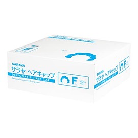 Saraya 51112 Hair Caps, Blue, 100 Count, Non-Woven Fabric, Disposable