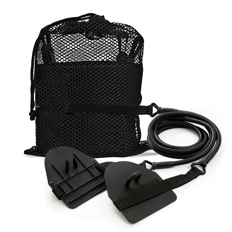 YINAO Dryland Powercord with Paddles,Swimming Arm Strength Trainer, Professional Freestyle