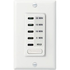 Intermatic EC200WK Electronic Countdown Timer - Efficient Control, Silent Operation, Versatile Applications - 5/10/15/30 Minute Countdown Timer