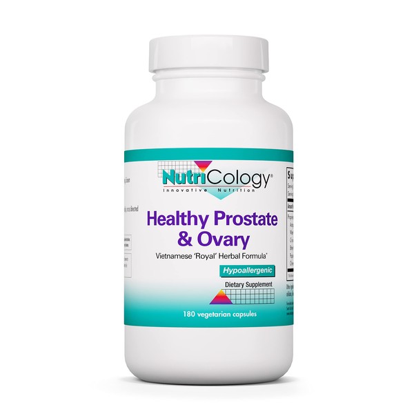 Nutricology Healthy Prostate and Ovary - Vietnamese Blend, Male, Female - 180 Vegetarian Capsules
